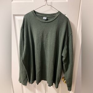 Vintage Old Navy Green Long Sleeve Size XXL